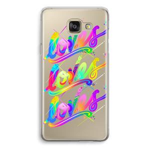 CaseCompany Loves: Samsung Galaxy A5 (2016) Transparant Hoesje