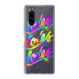 CaseCompany Loves: Sony Xperia 5 Transparant Hoesje