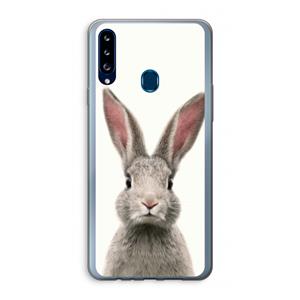 CaseCompany Daisy: Samsung Galaxy A20s Transparant Hoesje