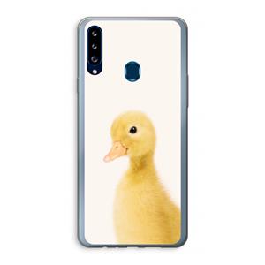 CaseCompany Duke: Samsung Galaxy A20s Transparant Hoesje