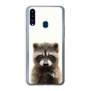 CaseCompany Rocco: Samsung Galaxy A20s Transparant Hoesje