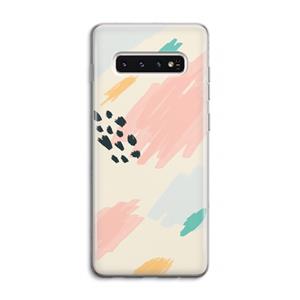 CaseCompany Sunday Chillings: Samsung Galaxy S10 4G Transparant Hoesje