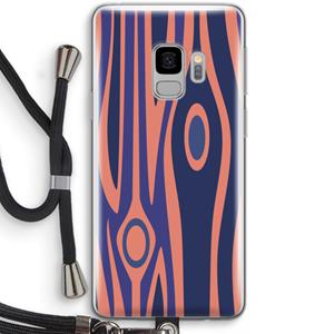 CaseCompany Bast A: Samsung Galaxy S9 Transparant Hoesje met koord