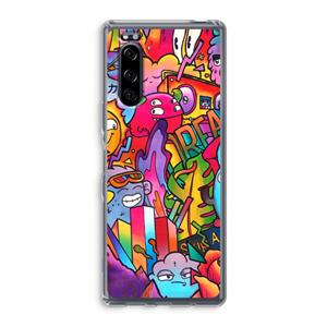 CaseCompany Dreams: Sony Xperia 5 Transparant Hoesje