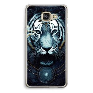 CaseCompany Darkness Tiger: Samsung Galaxy A5 (2016) Transparant Hoesje