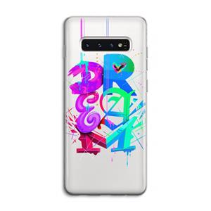 CaseCompany Dream: Samsung Galaxy S10 4G Transparant Hoesje
