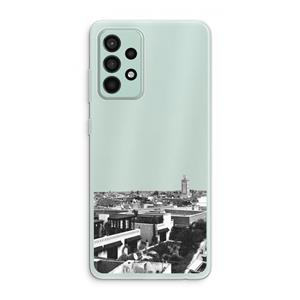 CaseCompany Marrakech Skyline : Samsung Galaxy A52s 5G Transparant Hoesje