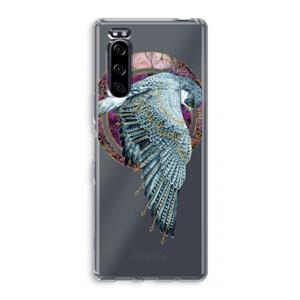 CaseCompany Golden Falcon: Sony Xperia 5 Transparant Hoesje