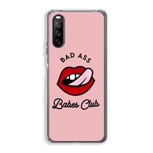 CaseCompany Badass Babes Club: Sony Xperia 10 III Transparant Hoesje
