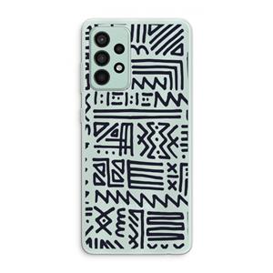 CaseCompany Marrakech print: Samsung Galaxy A52s 5G Transparant Hoesje