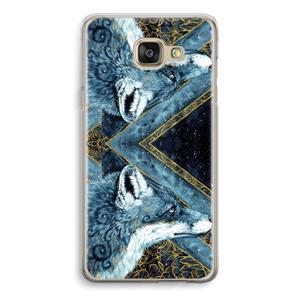 CaseCompany Golden Fox: Samsung Galaxy A5 (2016) Transparant Hoesje