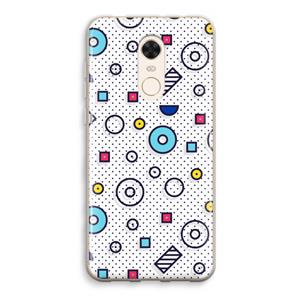 CaseCompany 8-bit N°9: Xiaomi Redmi 5 Transparant Hoesje