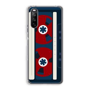 CaseCompany Here's your tape: Sony Xperia 10 III Transparant Hoesje