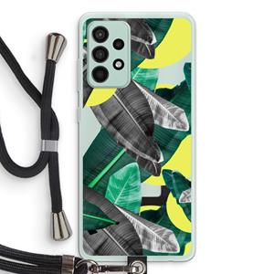 CaseCompany Fantasie jungle: Samsung Galaxy A52s 5G Transparant Hoesje met koord