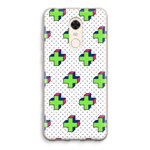 CaseCompany 8-bit N°10: Xiaomi Redmi 5 Transparant Hoesje