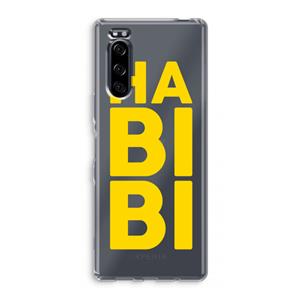 CaseCompany Habibi Majorelle : Sony Xperia 5 Transparant Hoesje