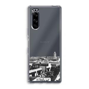 CaseCompany Marrakech Skyline : Sony Xperia 5 Transparant Hoesje