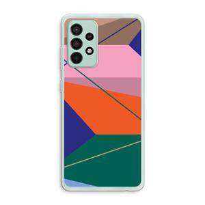 CaseCompany Gestalte 1: Samsung Galaxy A52s 5G Transparant Hoesje
