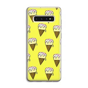 CaseCompany Isjes: Samsung Galaxy S10 4G Transparant Hoesje