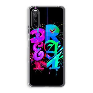 CaseCompany Dream: Sony Xperia 10 III Transparant Hoesje