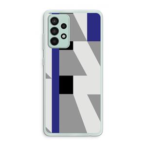 CaseCompany Gestalte 2: Samsung Galaxy A52s 5G Transparant Hoesje