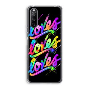 CaseCompany Loves: Sony Xperia 10 III Transparant Hoesje