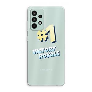 CaseCompany Victory Royale: Samsung Galaxy A52s 5G Transparant Hoesje
