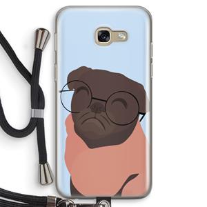 CaseCompany Ludo: Samsung Galaxy A5 (2017) Transparant Hoesje met koord