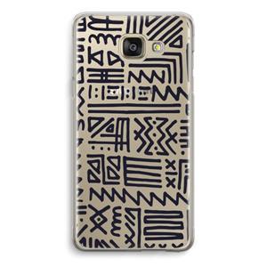 CaseCompany Marrakech print: Samsung Galaxy A5 (2016) Transparant Hoesje