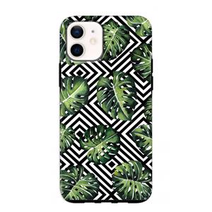 CaseCompany Geometrische jungle: iPhone 12 mini Tough Case