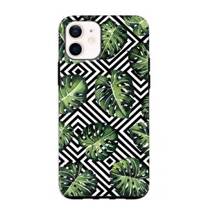 CaseCompany Geometrische jungle: iPhone 12 mini Tough Case