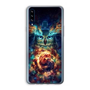 CaseCompany Aurowla: Samsung Galaxy A20s Transparant Hoesje