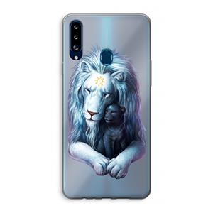 CaseCompany Child Of Light: Samsung Galaxy A20s Transparant Hoesje