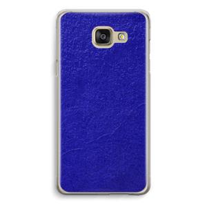 CaseCompany Majorelle Blue: Samsung Galaxy A5 (2016) Transparant Hoesje