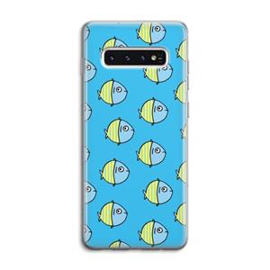 CaseCompany Visjes: Samsung Galaxy S10 4G Transparant Hoesje