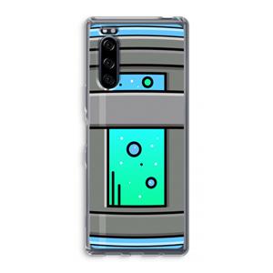 CaseCompany Chug Bottle: Sony Xperia 5 Transparant Hoesje