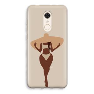 CaseCompany Let's get salty: Xiaomi Redmi 5 Transparant Hoesje