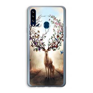 CaseCompany Seasons Change: Samsung Galaxy A20s Transparant Hoesje
