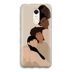 CaseCompany Sweet creatures: Xiaomi Redmi 5 Transparant Hoesje