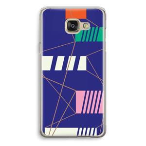 CaseCompany Gestalte 5: Samsung Galaxy A5 (2016) Transparant Hoesje