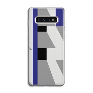 CaseCompany Gestalte 2: Samsung Galaxy S10 4G Transparant Hoesje