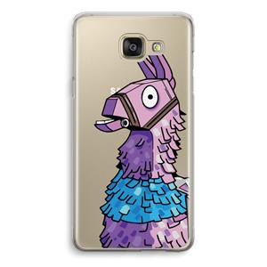 CaseCompany Lama: Samsung Galaxy A5 (2016) Transparant Hoesje