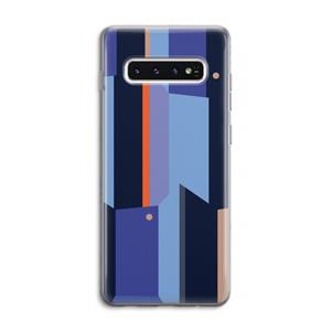 CaseCompany Gestalte 3: Samsung Galaxy S10 4G Transparant Hoesje