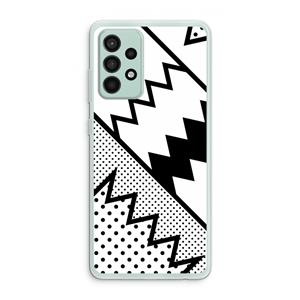 CaseCompany Pop Art #5: Samsung Galaxy A52s 5G Transparant Hoesje