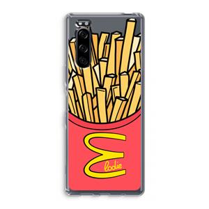 CaseCompany McElodie: Sony Xperia 5 Transparant Hoesje