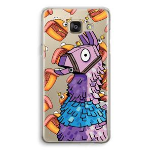 CaseCompany Loot Burger: Samsung Galaxy A5 (2016) Transparant Hoesje
