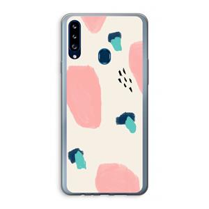 CaseCompany Monday Surprise: Samsung Galaxy A20s Transparant Hoesje