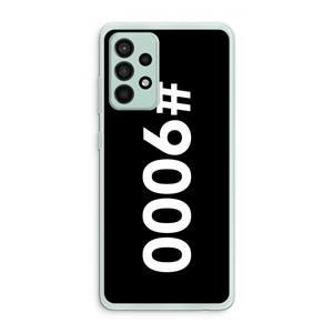 CaseCompany 9000: Samsung Galaxy A52s 5G Transparant Hoesje