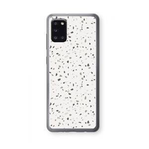 CaseCompany Terrazzo N°14: Samsung Galaxy A31 Transparant Hoesje