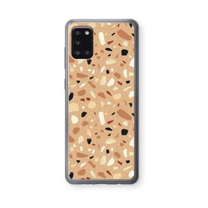 CaseCompany Terrazzo N°17: Samsung Galaxy A31 Transparant Hoesje